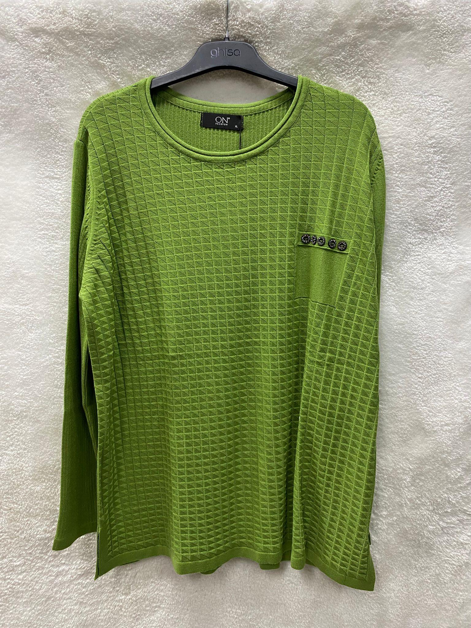 On Triko Kazak 45354 - YEŞİL