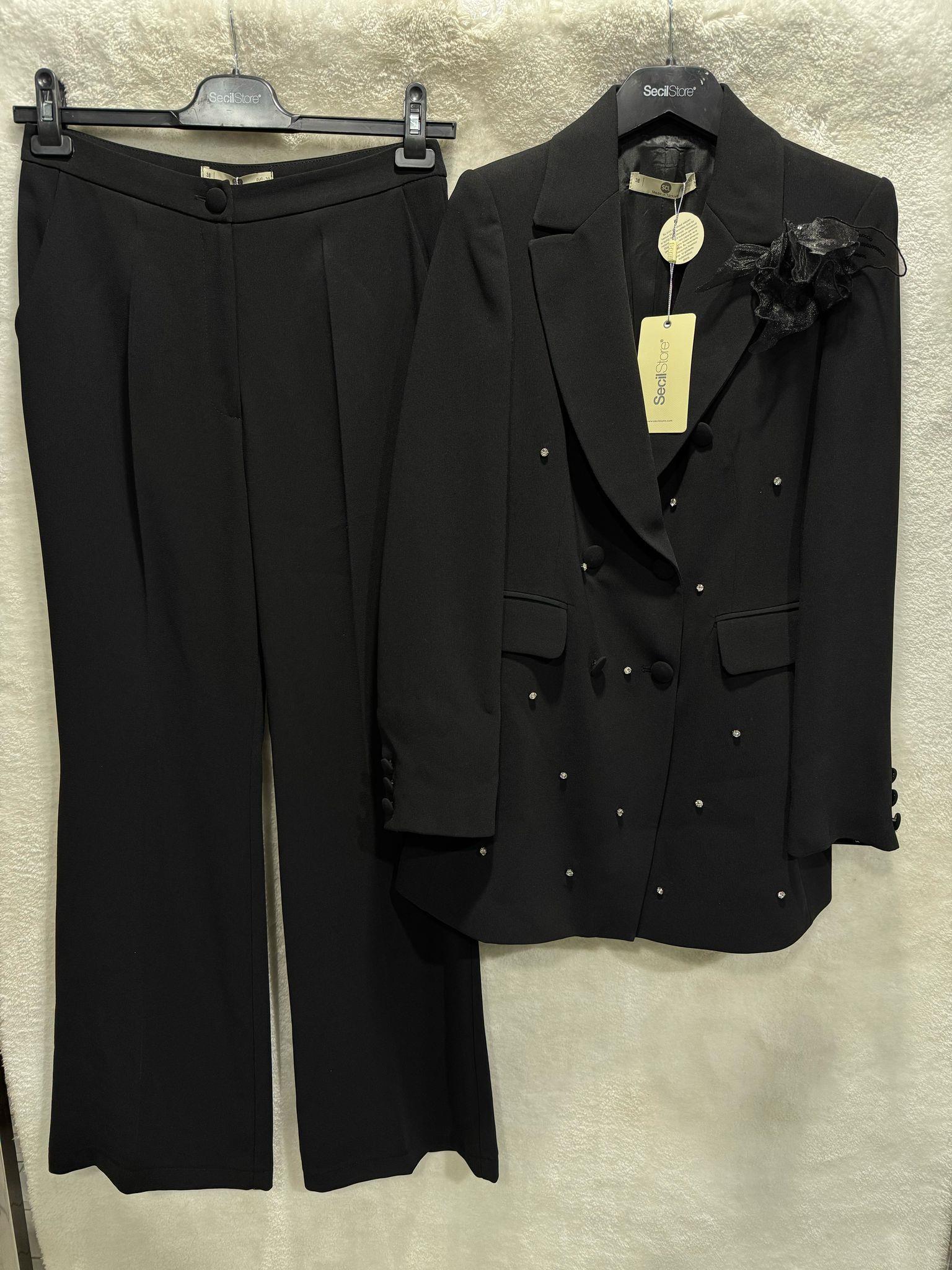 Seçil Blazer Takım 1015 - SİYAH