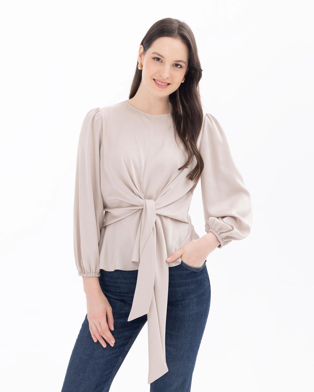 Seçil Bluz 10019-C - CAMEL