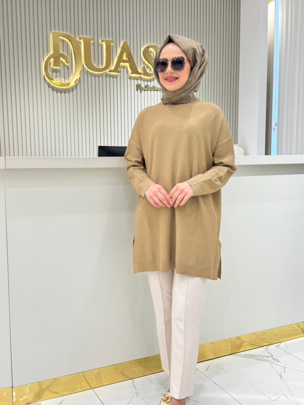 Triko Tunik  - CAMEL