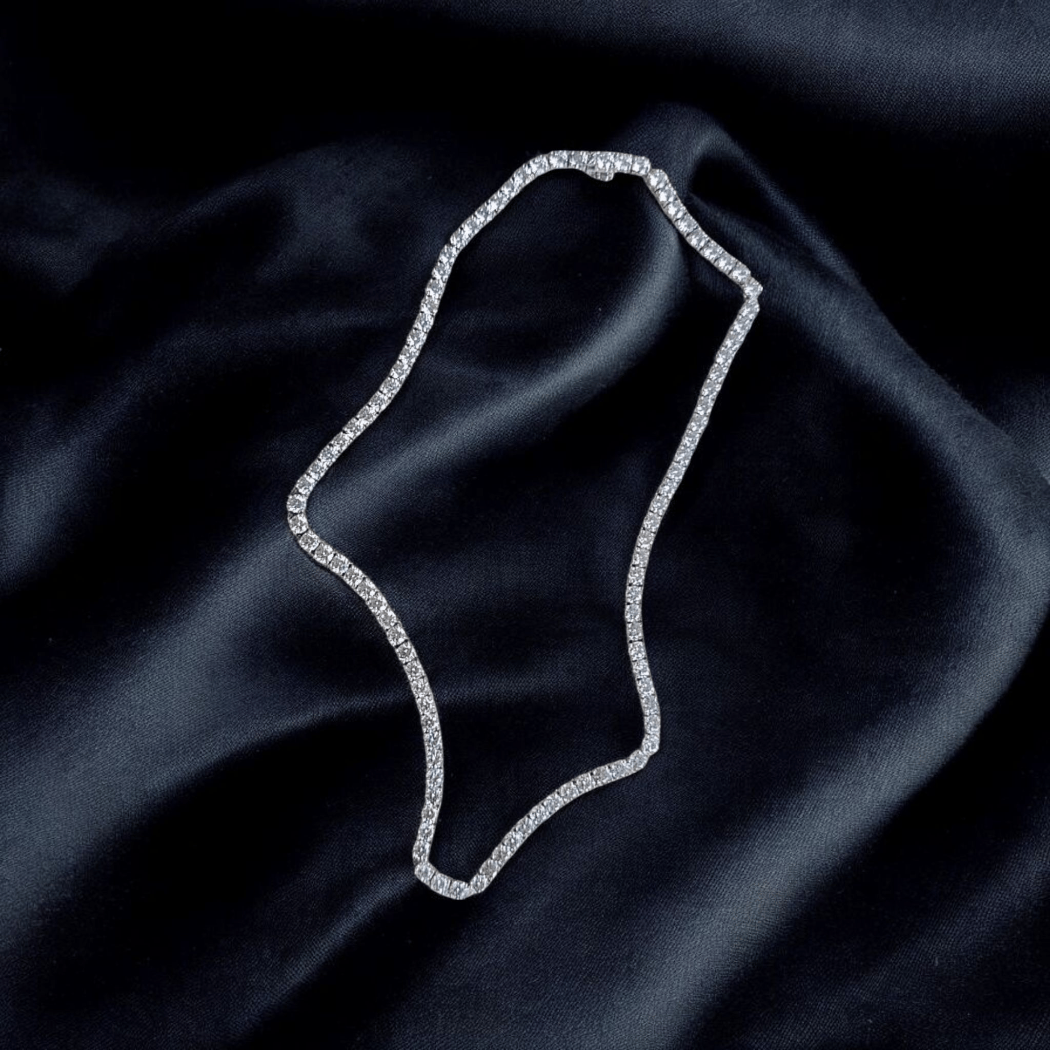 3mm Mozanit Suyolu Kolye