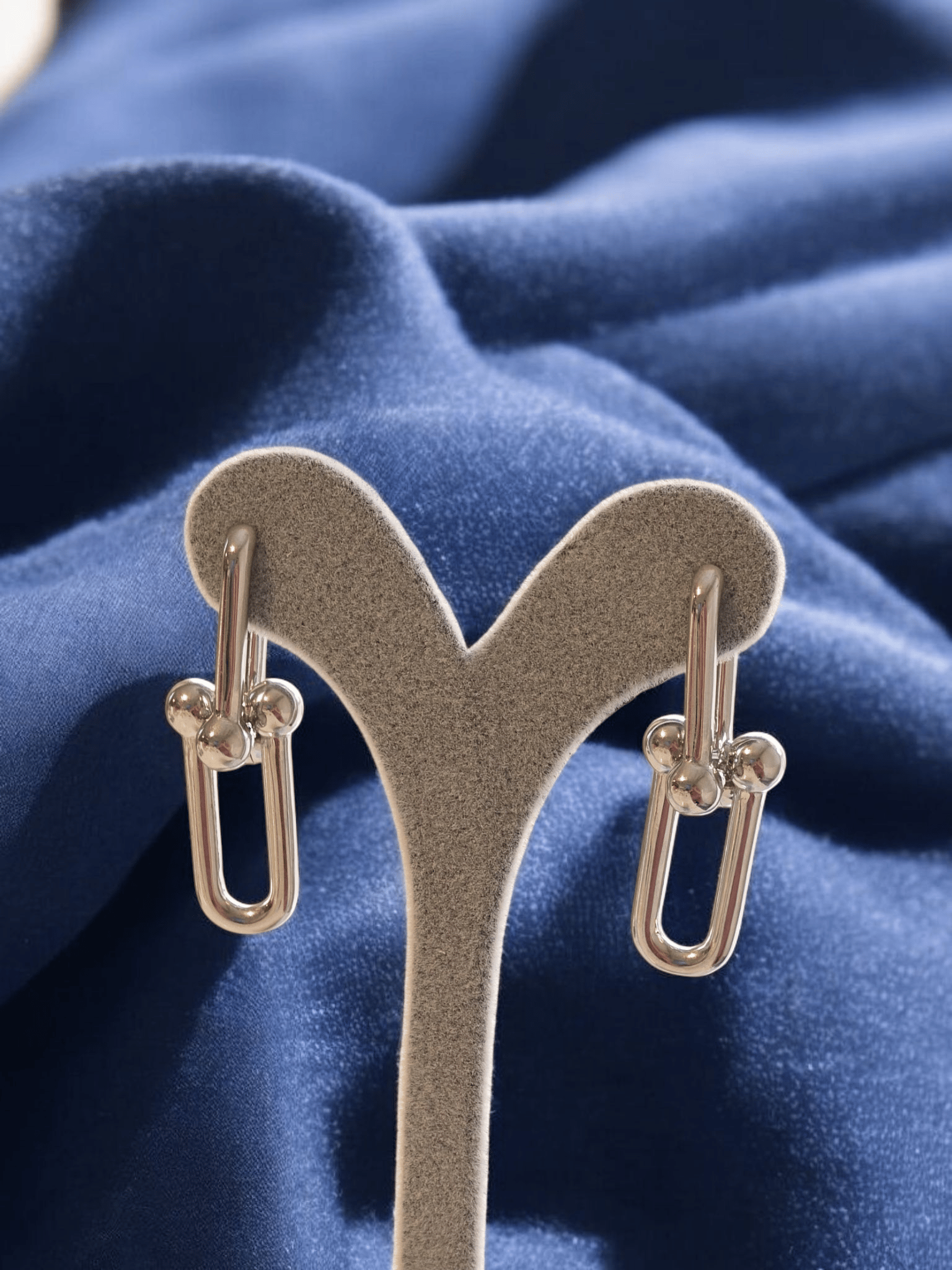 Büyük Boy Tiff Silver küpe