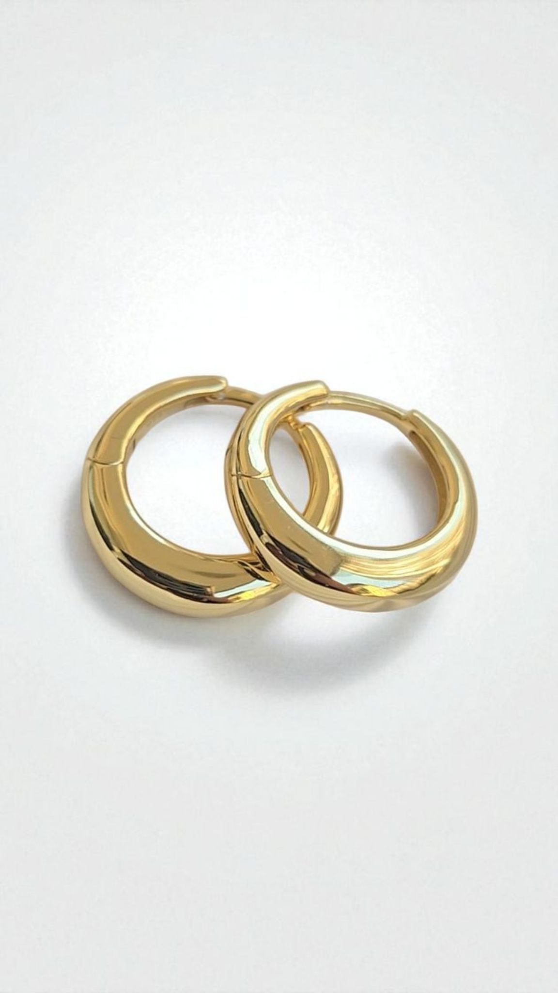 Gold Halka Küpe