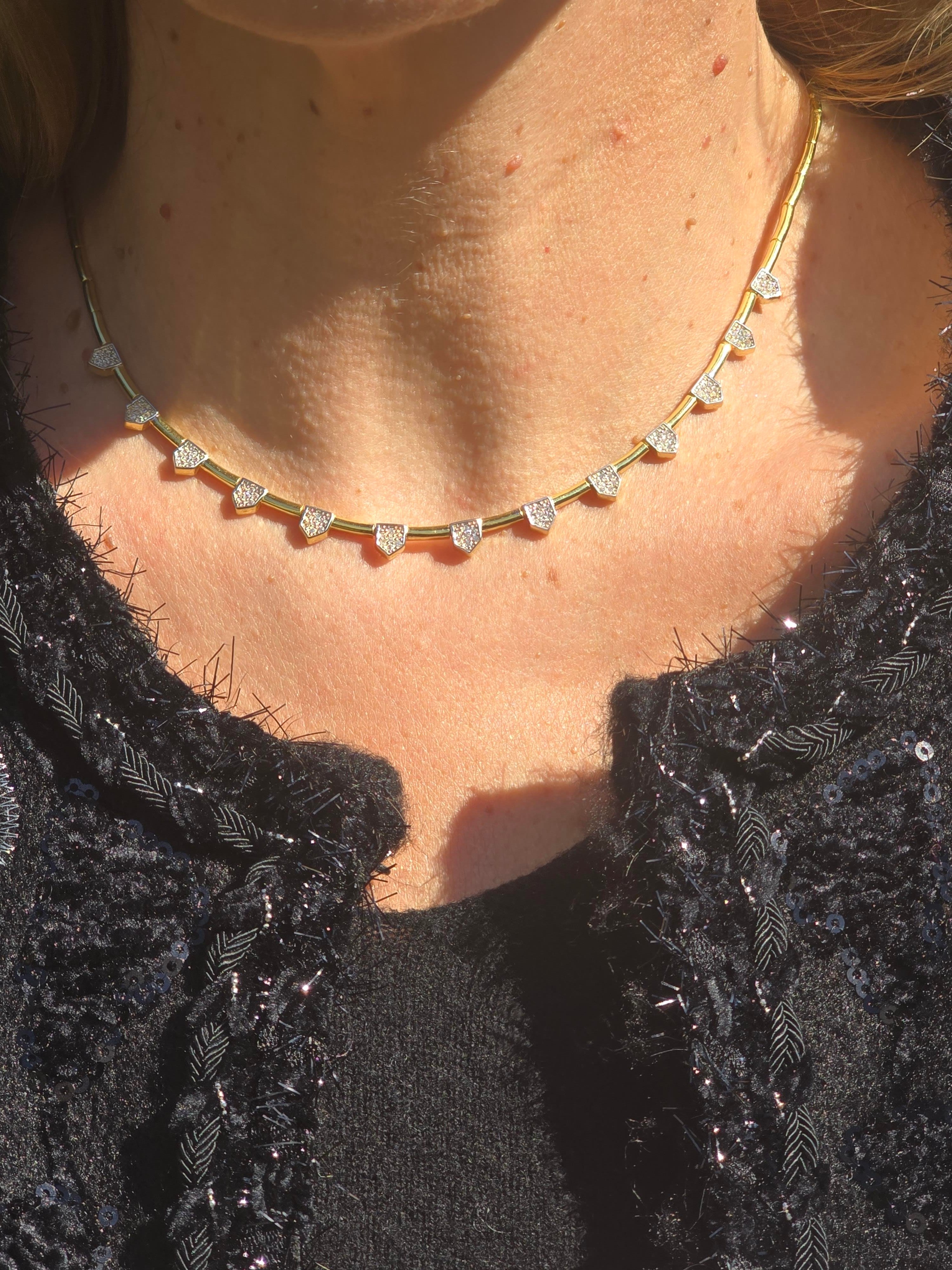 Messy Gold Kolye