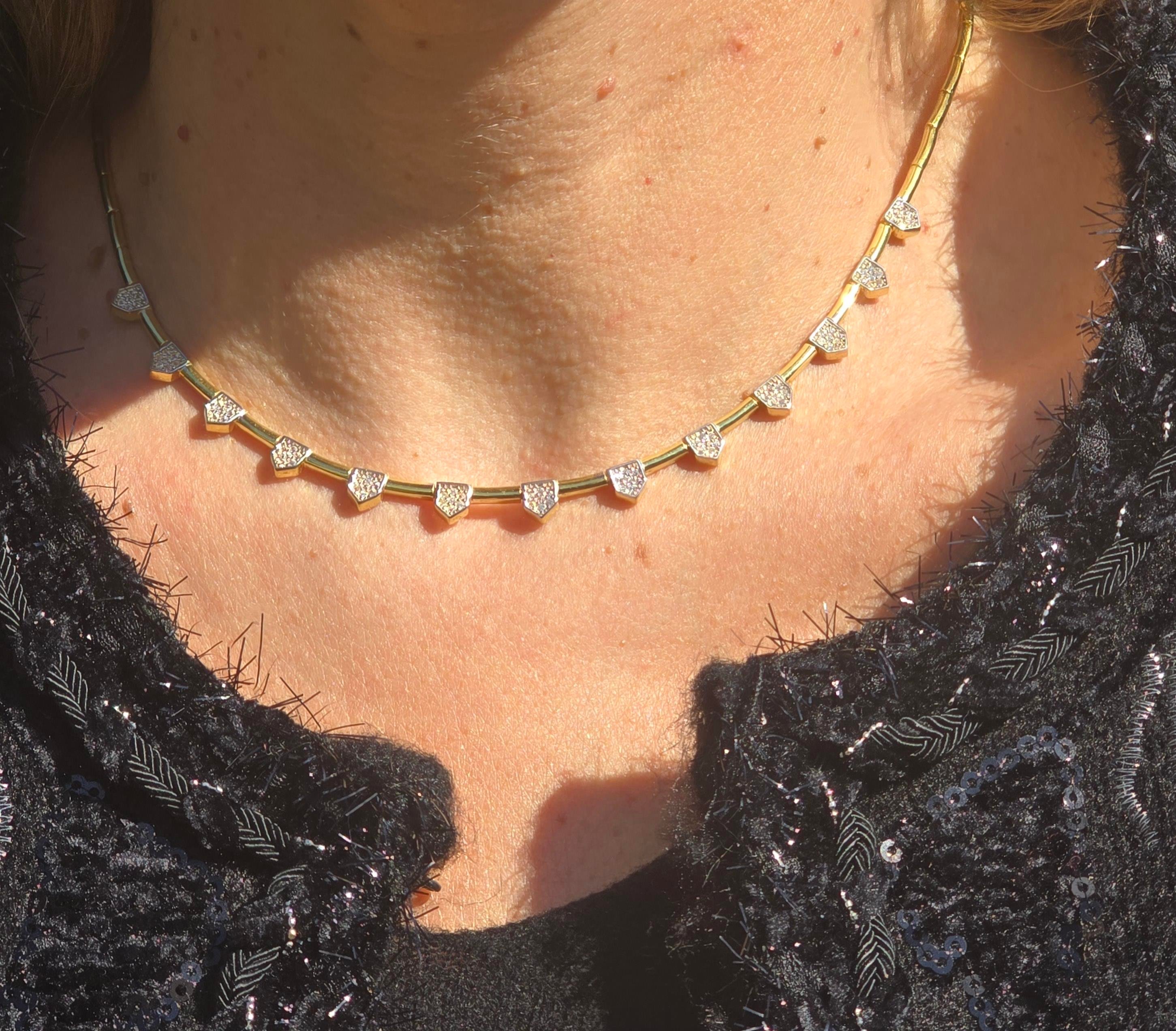 Messy Gold Kolye