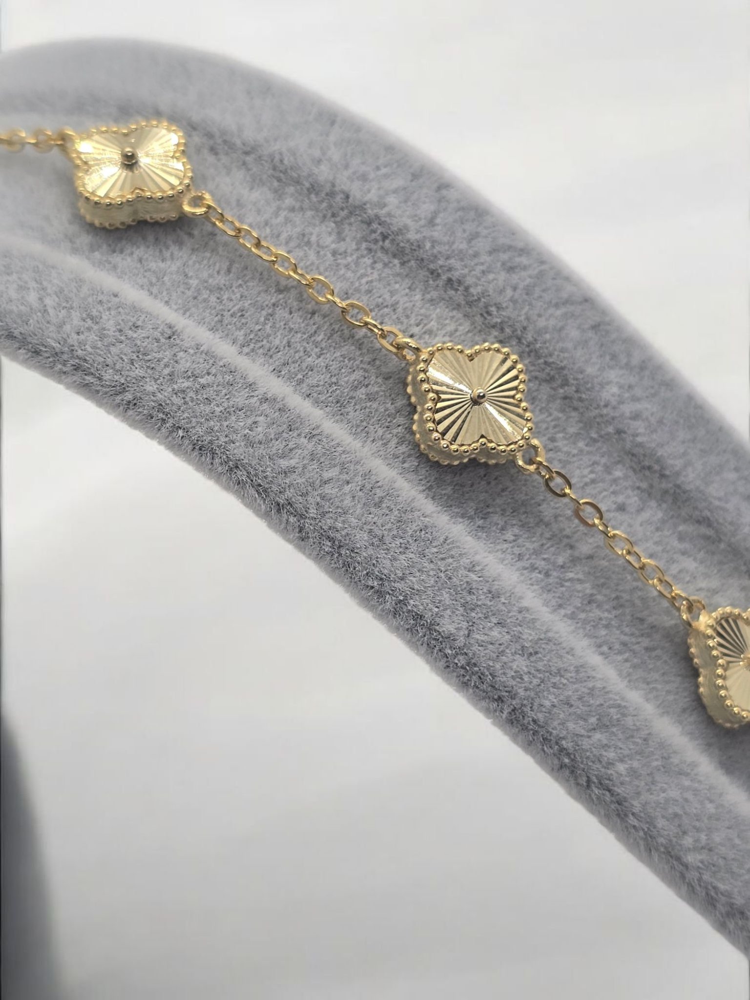 Original Gold Kalem Küçük Yonca Bileklik