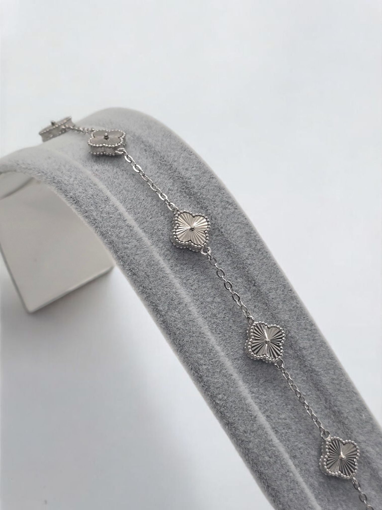 Original Silver Kalem Küçük Yonca Bileklik