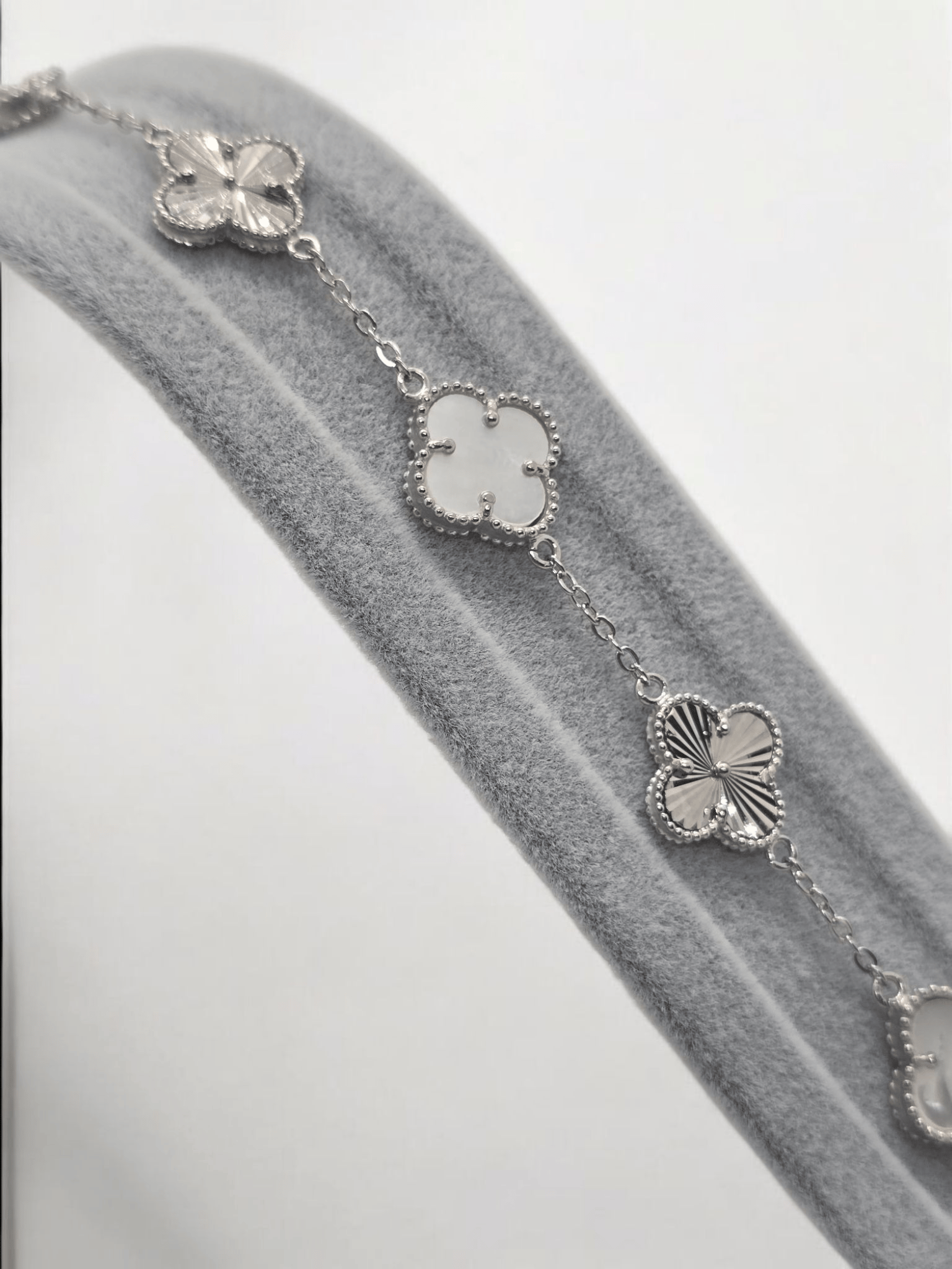 Original Silver Kalem Sedef Yonca Bileklik