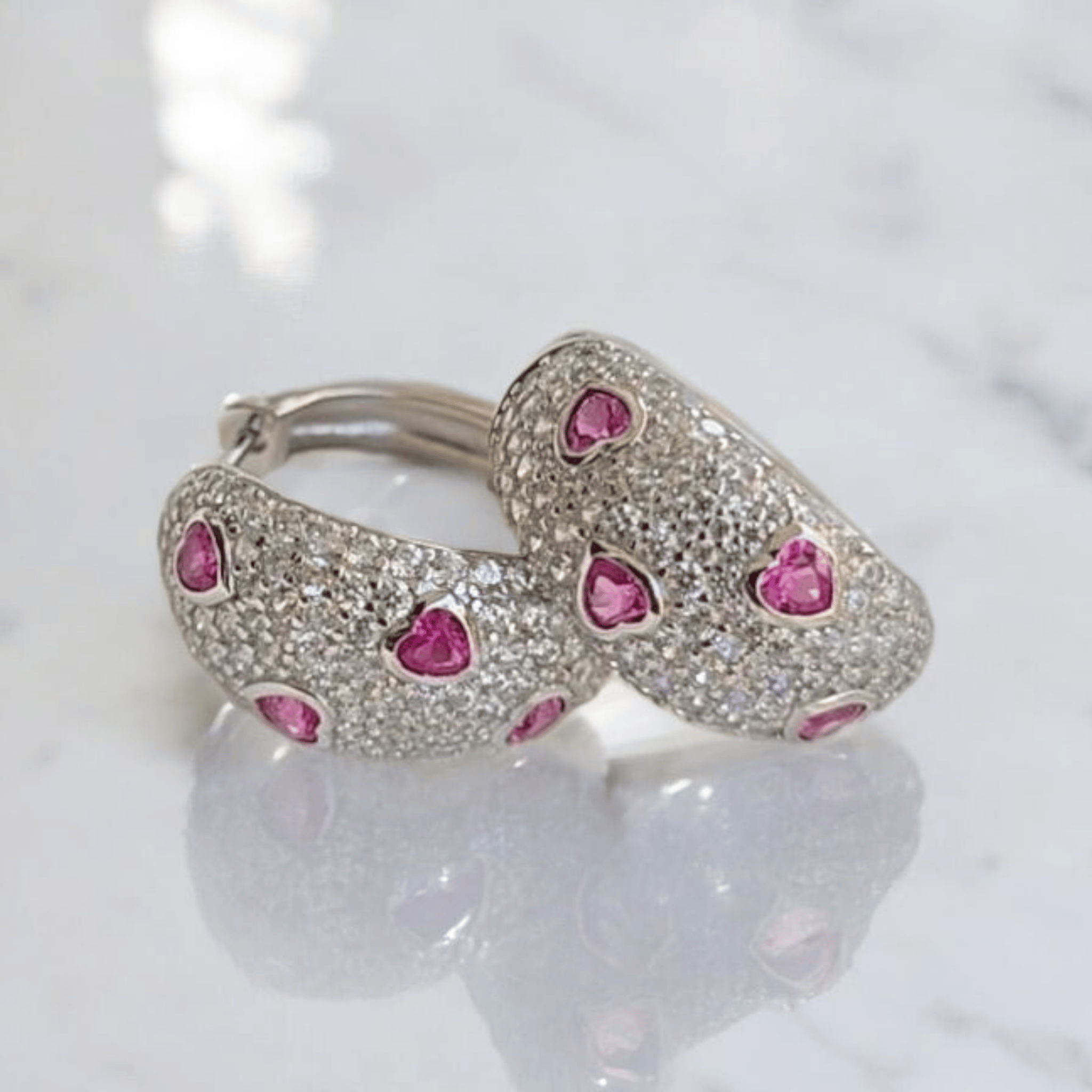 Ruby Kalpli Küpe