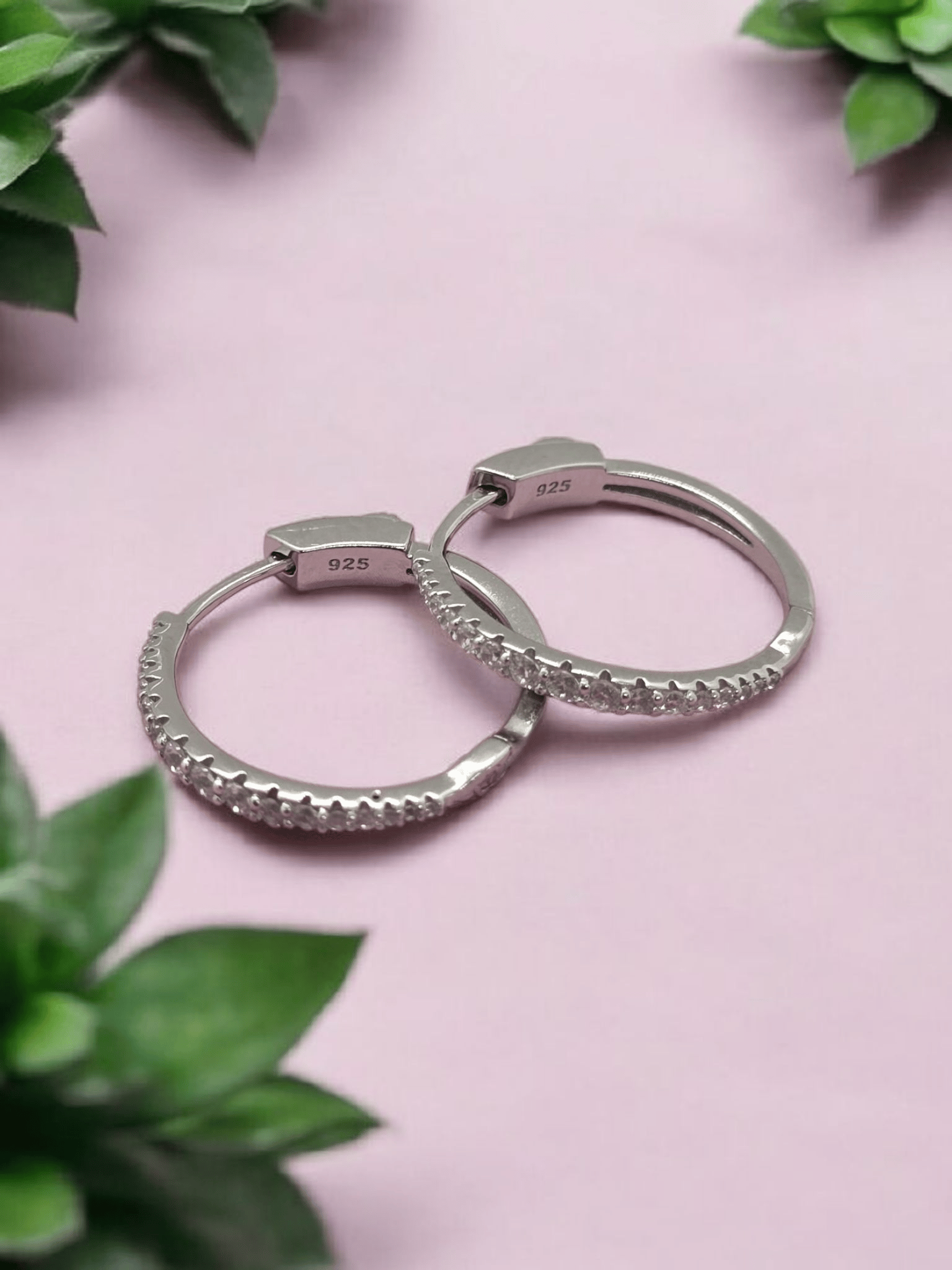 Süzme Bangle İnce Küpe