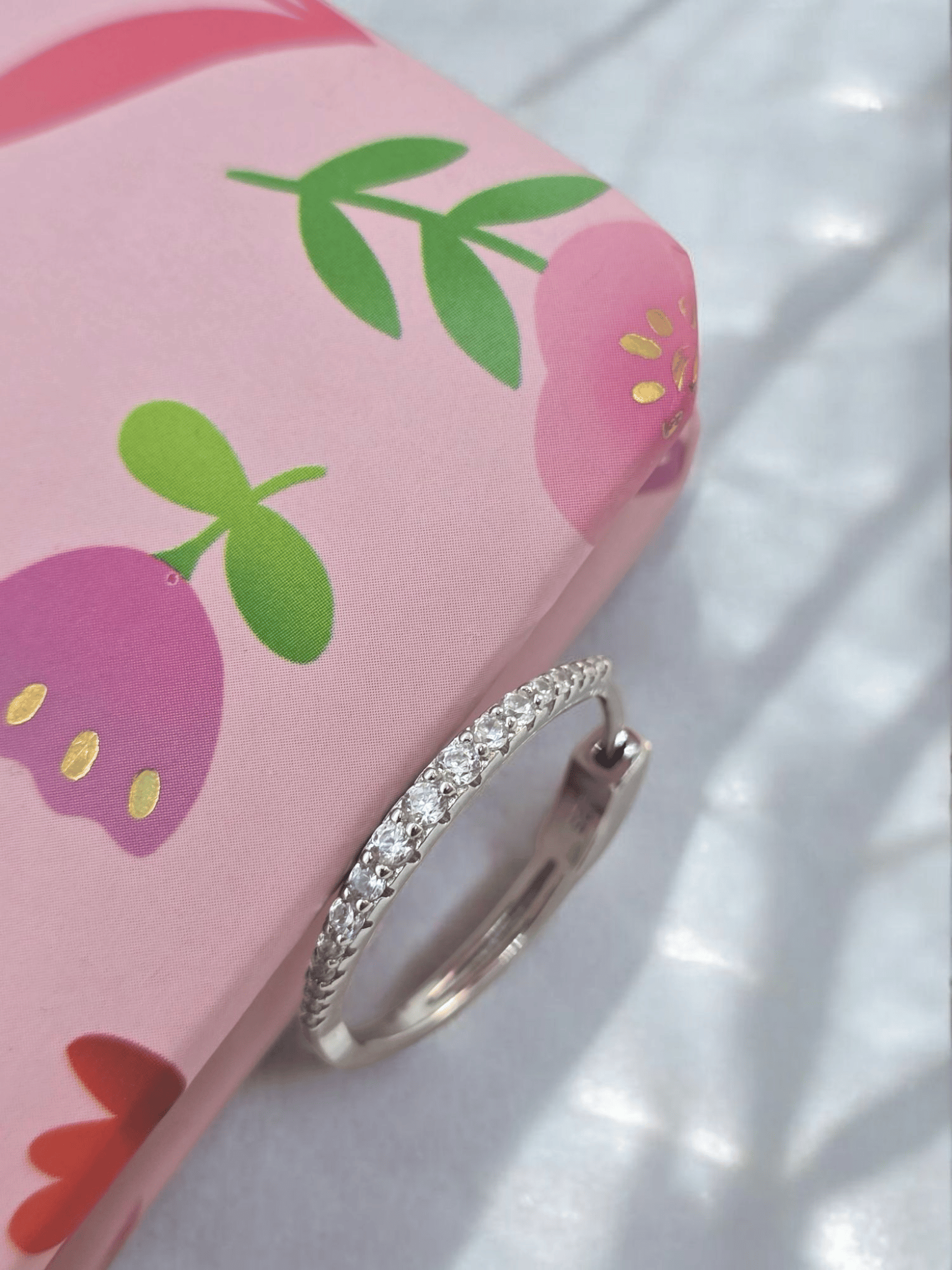 Süzme Bangle İnce Küpe