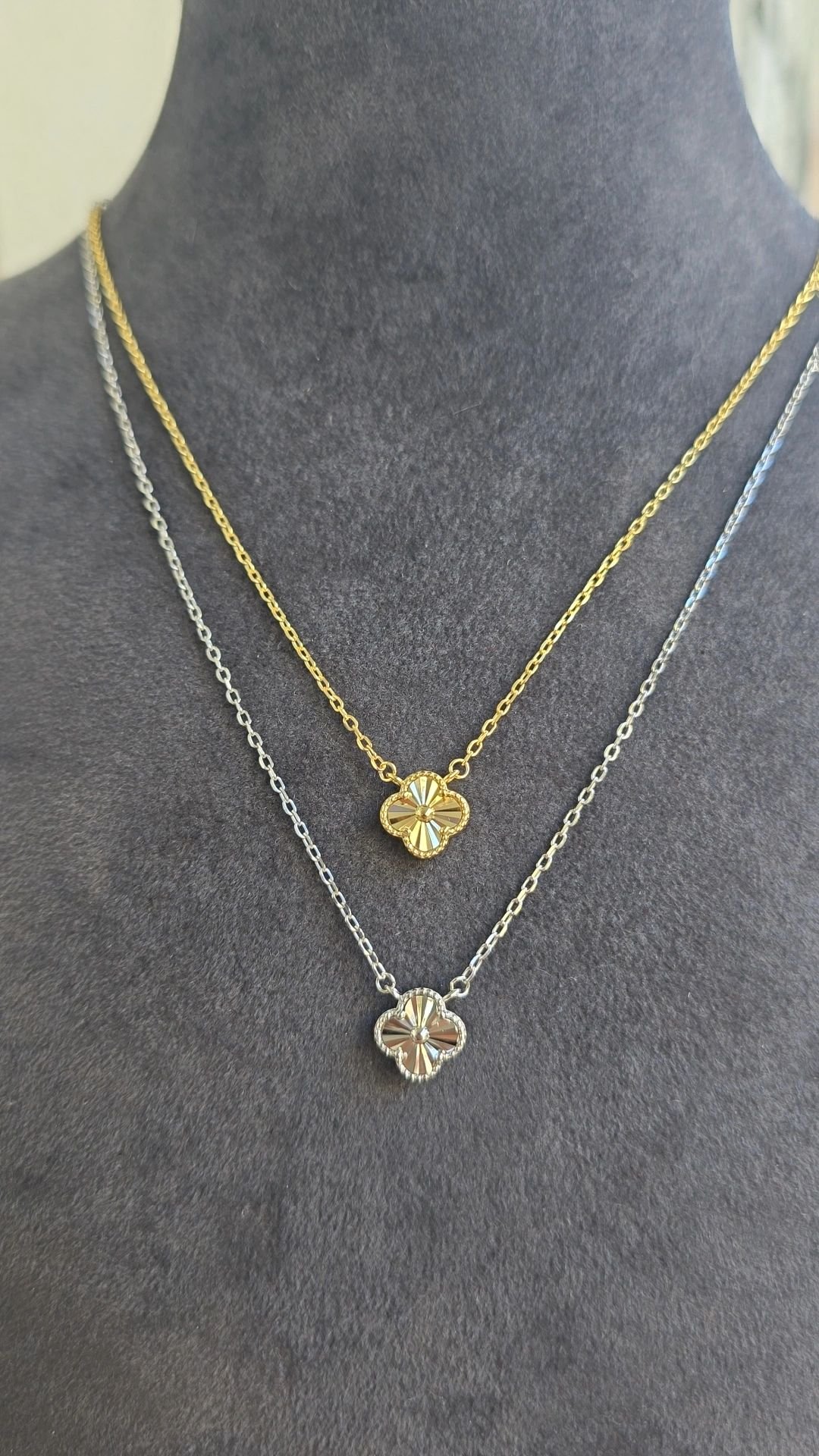 Vcf Tekli Gold Kolye