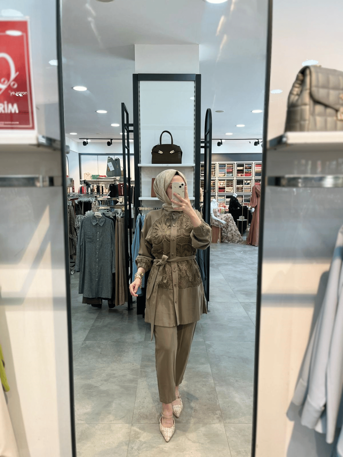 Heddy Brode Nakışlı Pantolonlu Takım - Haki