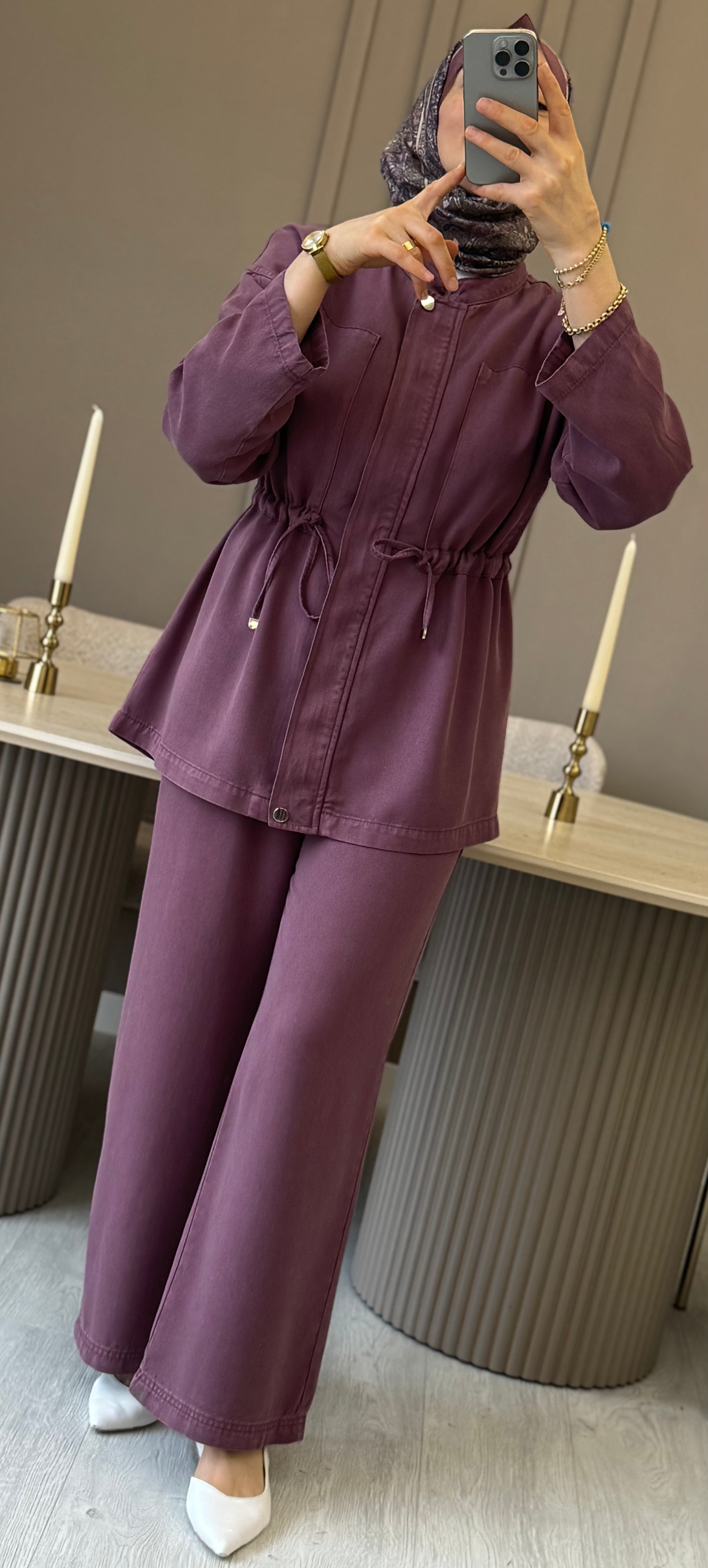 TenselkotFermuarlıtakım 