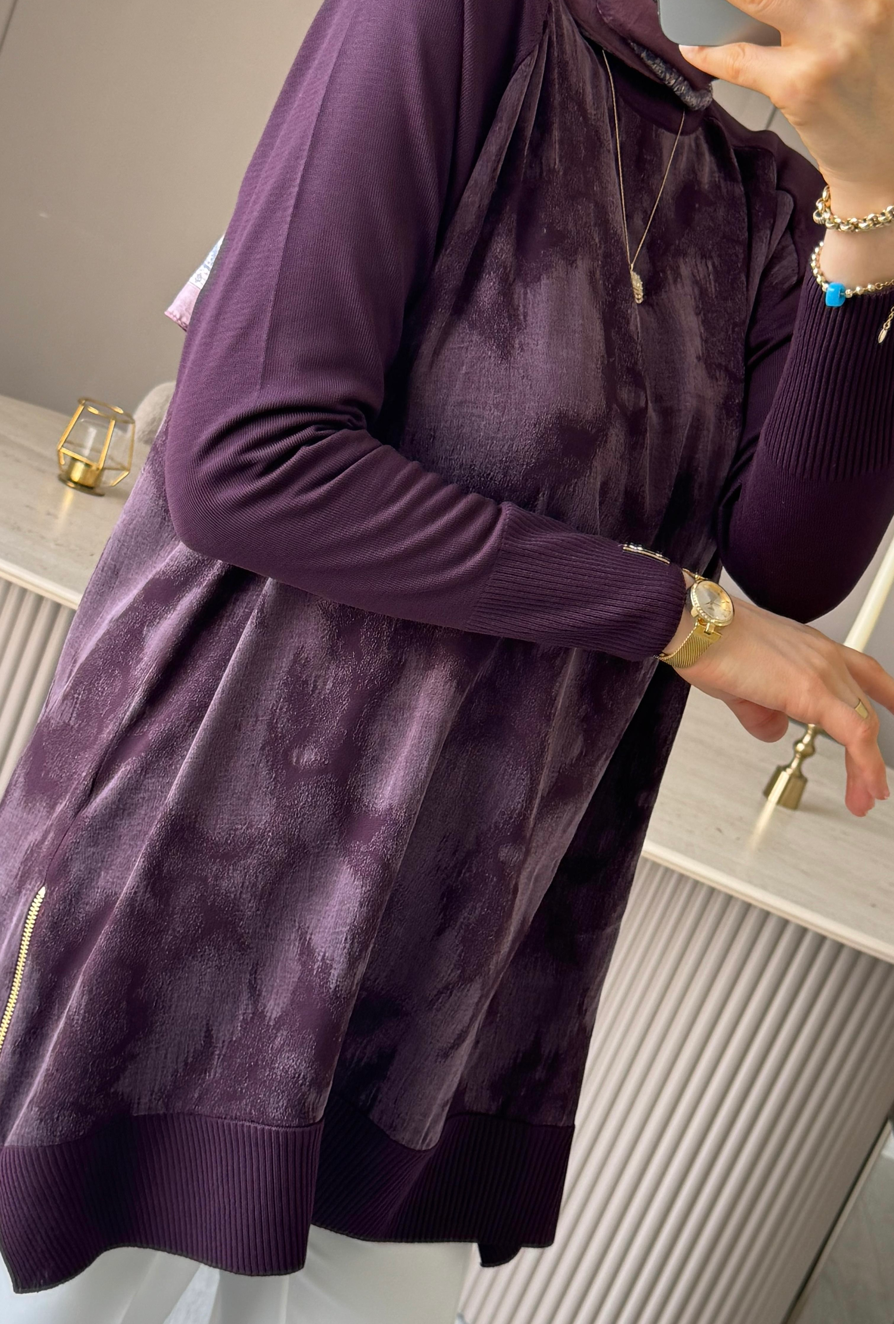 tunikcupradesenfermuarlı