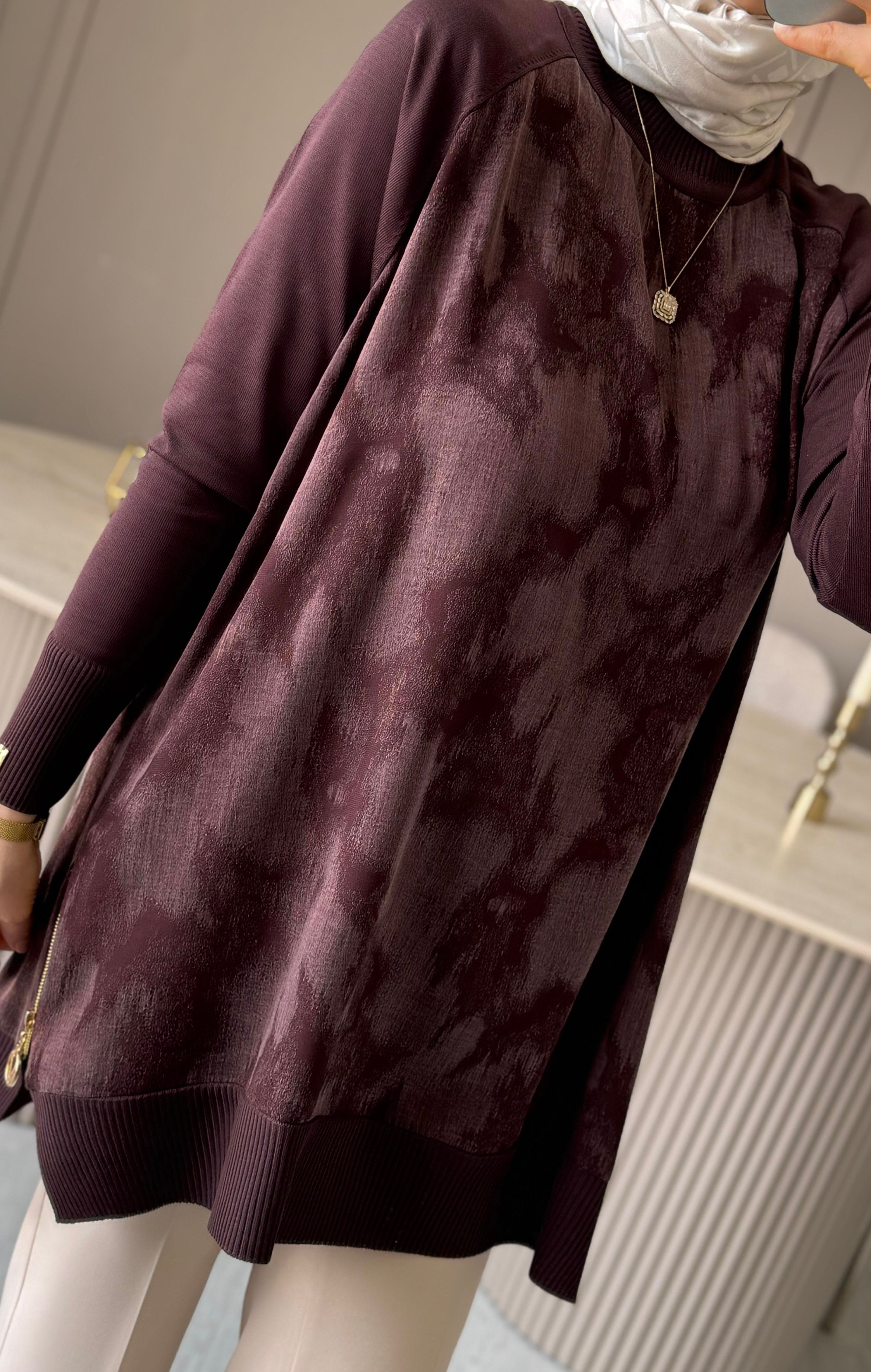 tunikcupradesenfermuarlı