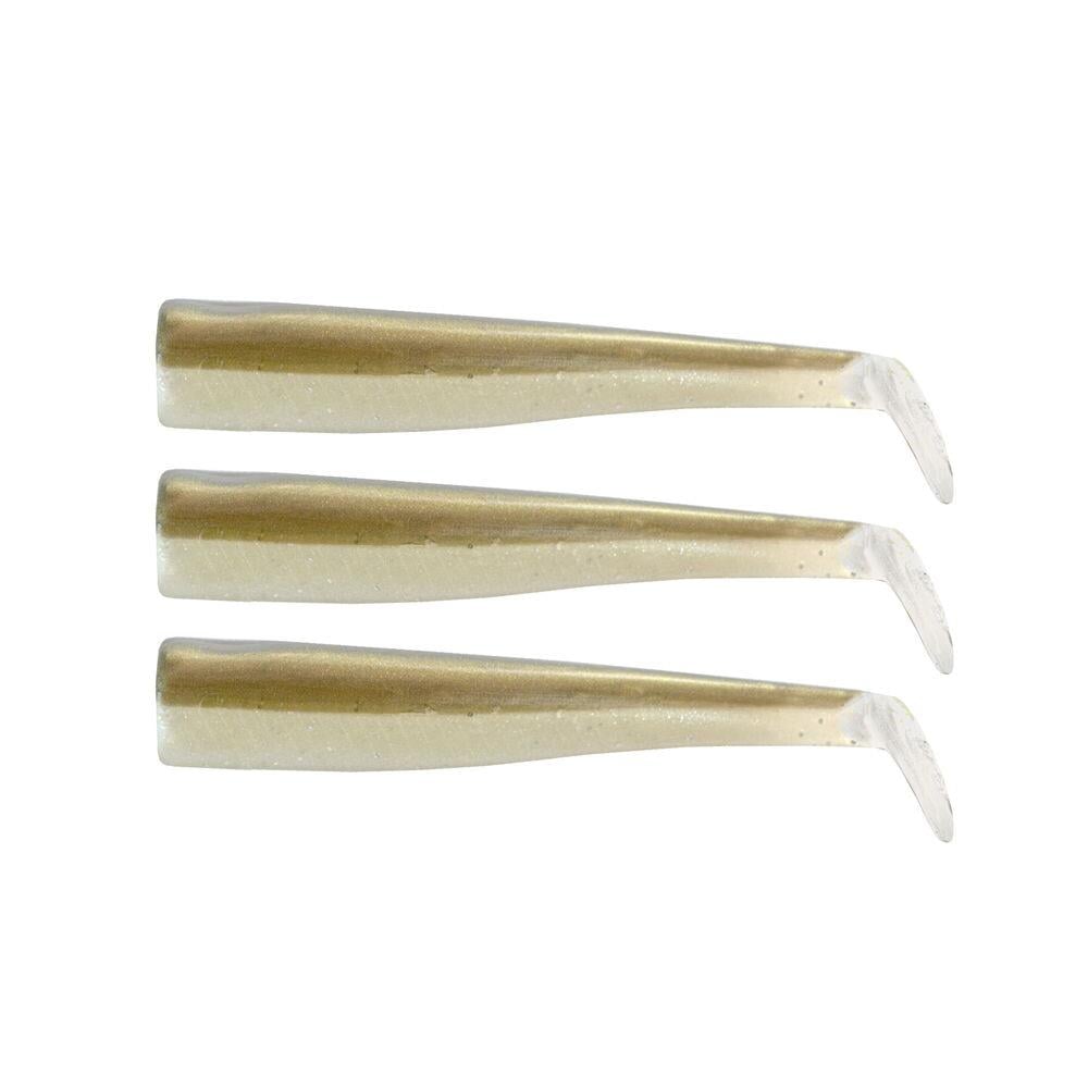 GT-Bio 3x Bodies Roller Shad 125 - Kaki Sandeel