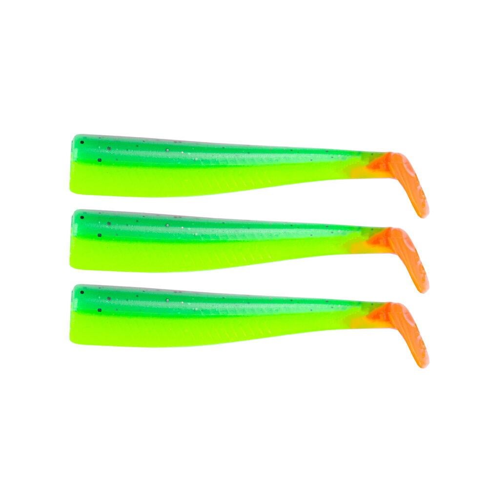 GT-Bio 3x Bodies Roller Shad 125- Orange Tail UV