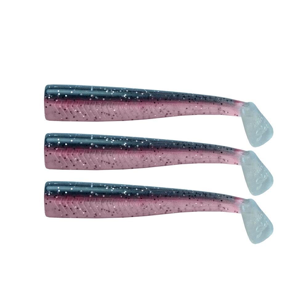 GT-Bio 3x Bodies Roller Shad 165- Black Mullet UV
