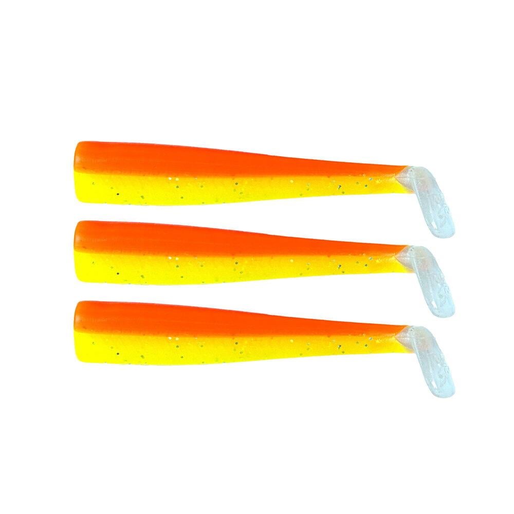 GT-Bio 3x Bodies Roller Shad 165- Orange Yellow UV