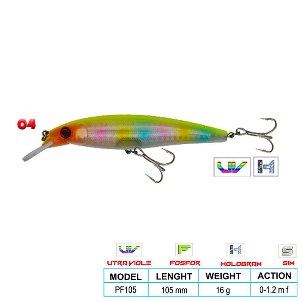 Wily DEEP DIVER CL:04 105mm 16gr Floatıng 0-1.2 m
