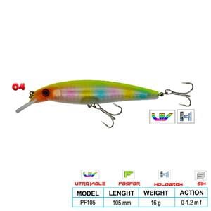 Wily DEEP DIVER CL:04 105mm 16gr Floatıng 0-1.2 m