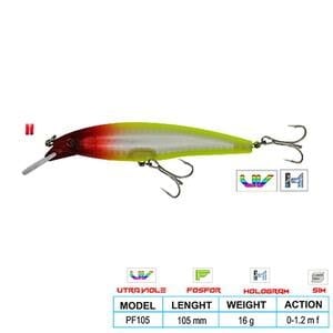 Wily DEEP DIVER CL:11 105mm 16gr Floatıng 0-1.2 m
