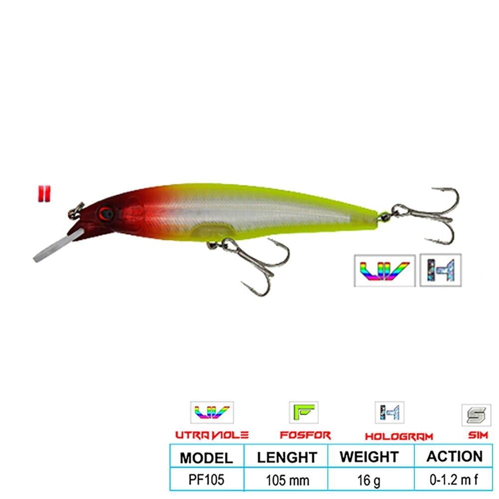 Wily DEEP DIVER CL:11 105mm 16gr Floatıng 0-1.2 m