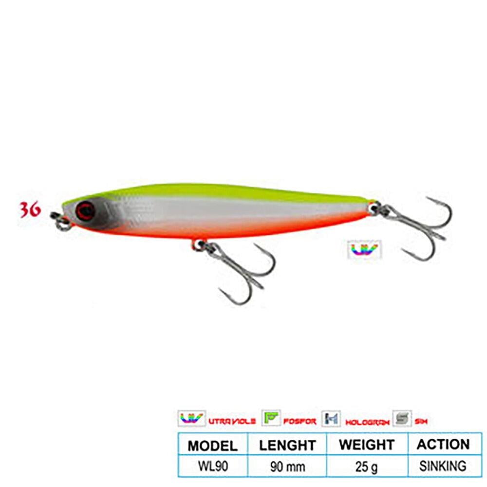Wily RIPPER CL:36 90mm 25gr Sinking