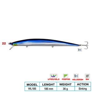 Wily SUPER STAR CL:22 185mm 36gr (Sinking)