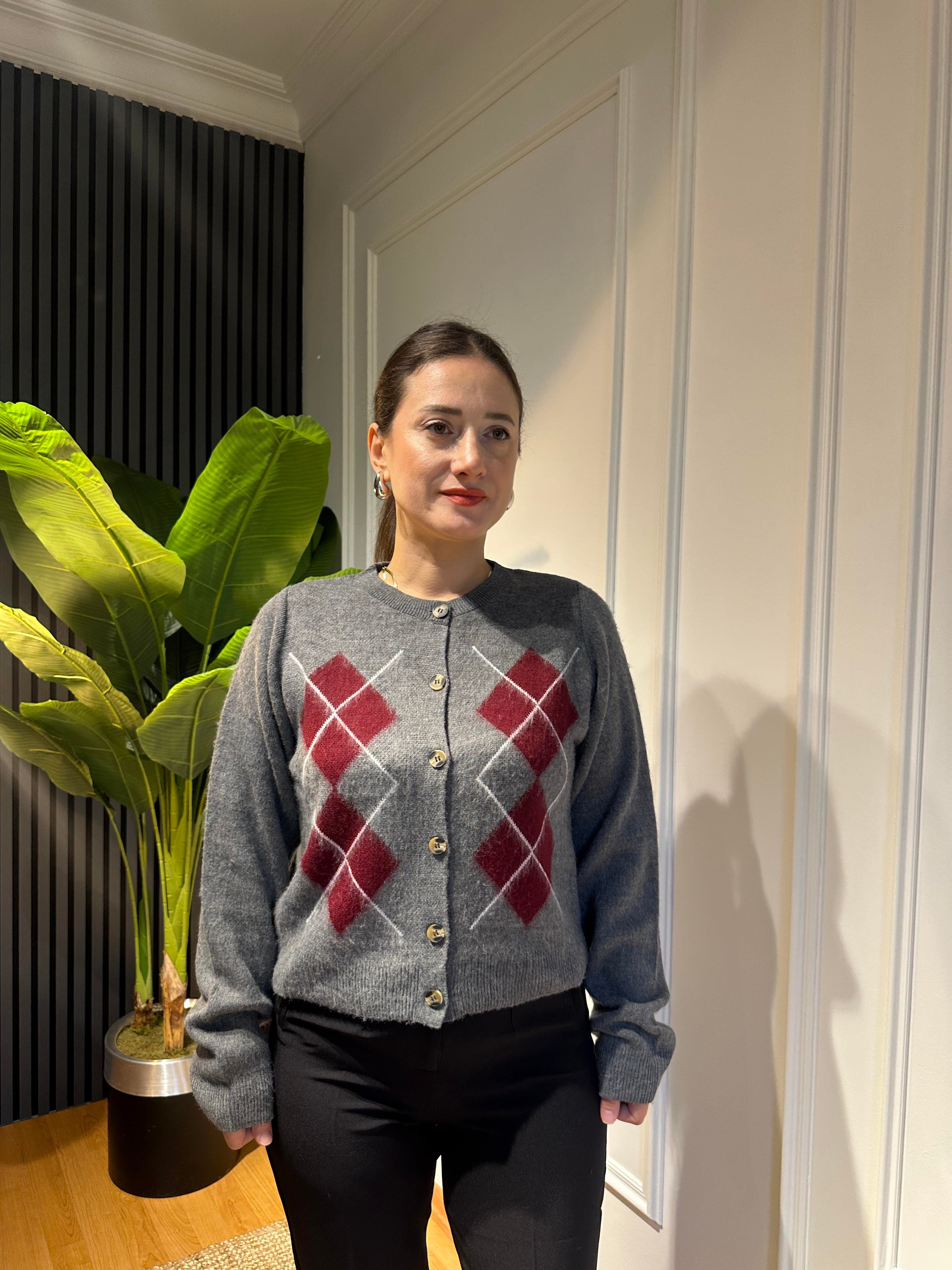 BAKLAVA DESEN HIRKA ANTRASİT