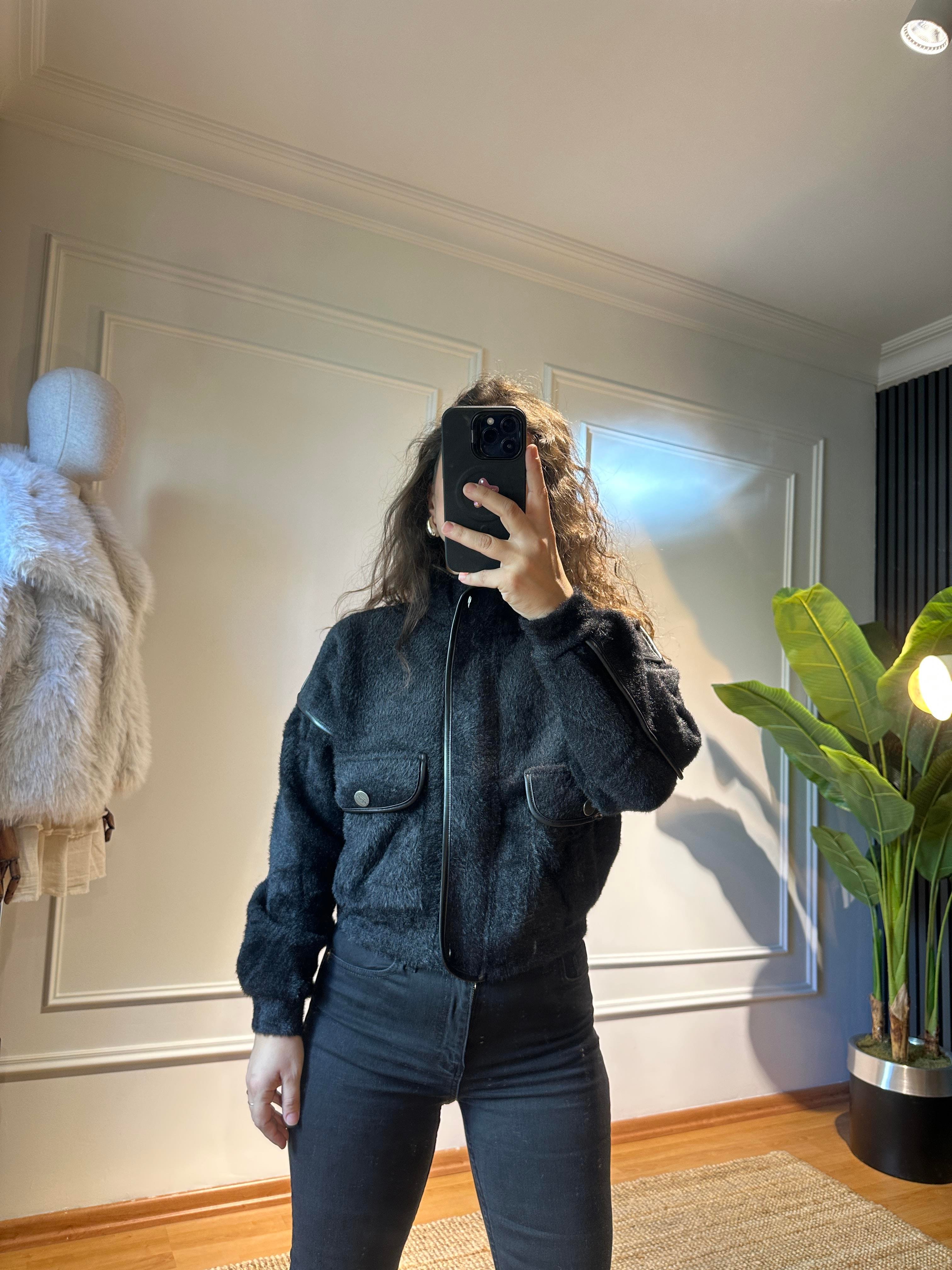 KOT PANTOLON SKINNY LİKRALI SİYAH