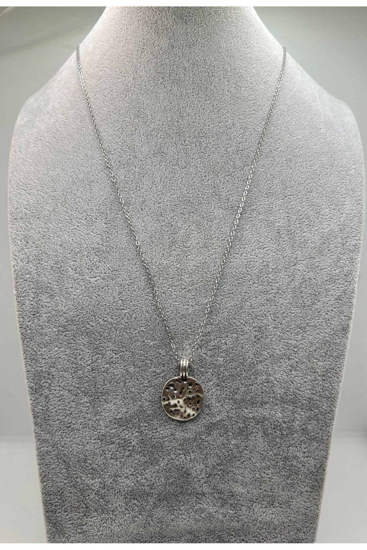 Döküm Eskitme Kolye