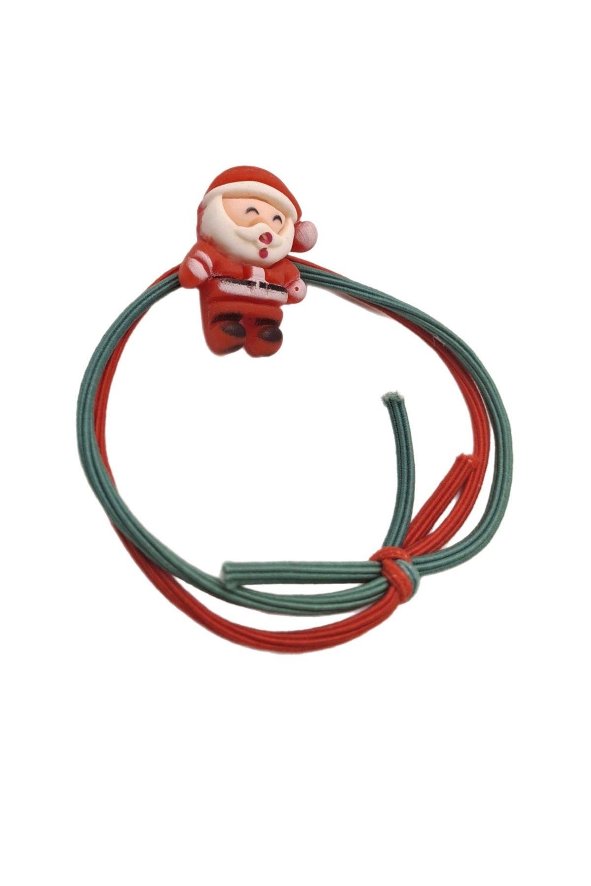 Yılbaşı İki Lastikli Noel Baba Model Toka