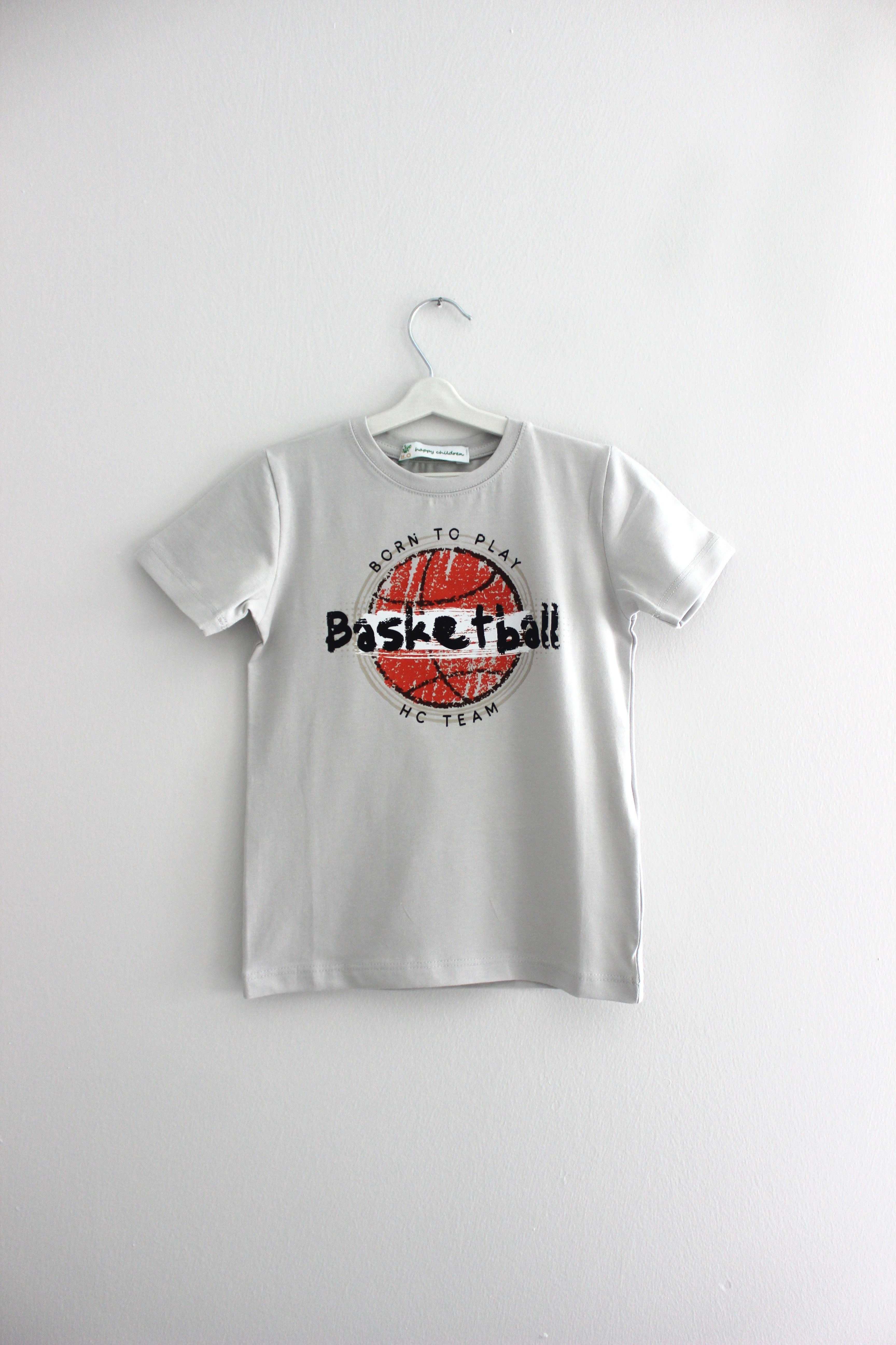 GRİ HC BASKETBOL CLUB BASİC ERKEK TİŞÖRT