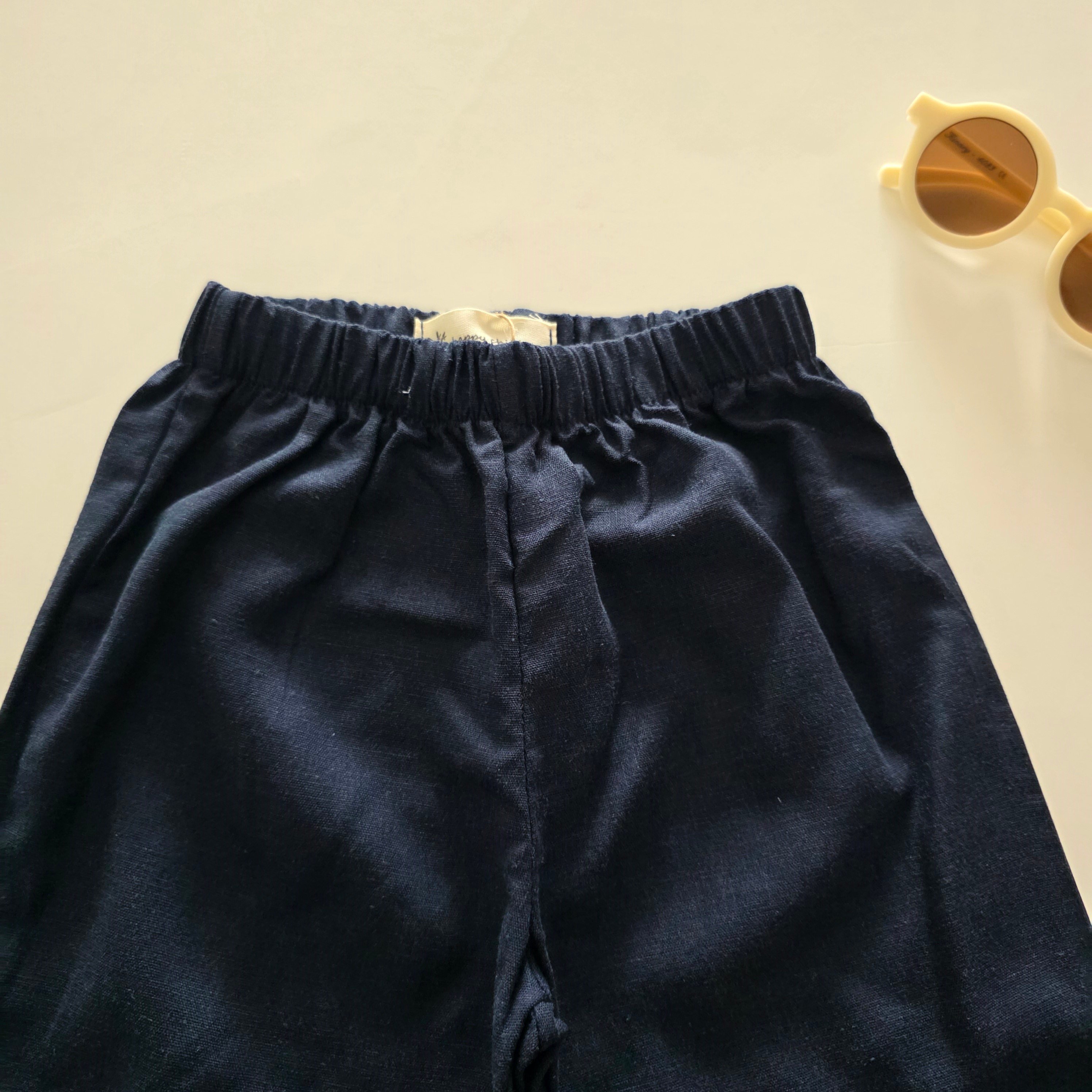 LACİVERT KETEN ERKEK PANTOLON