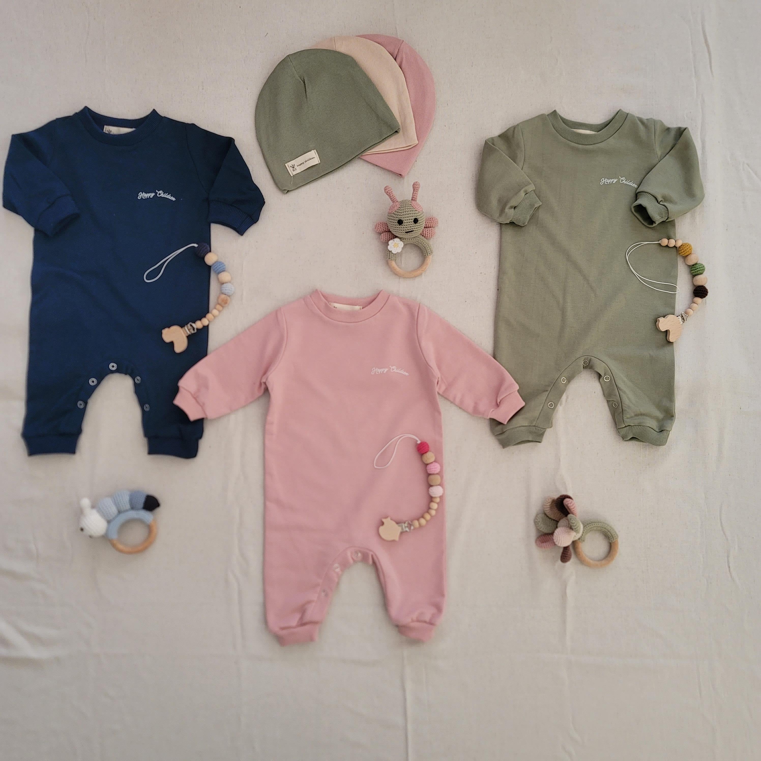 YEŞİL BEBEK BASIC TULUM
