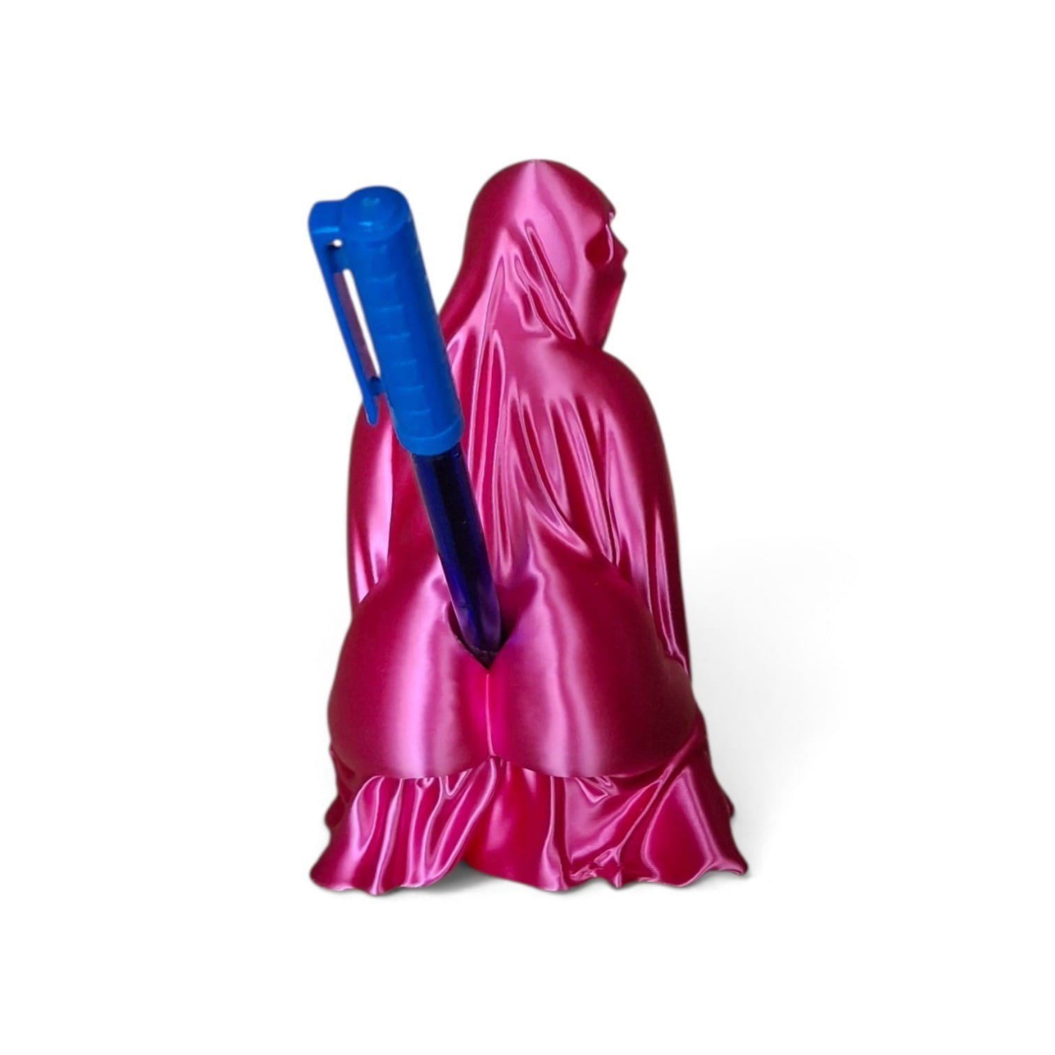 3D Pembe Hayalet eğlenceli, tek kalemlikli, masa dekoru 