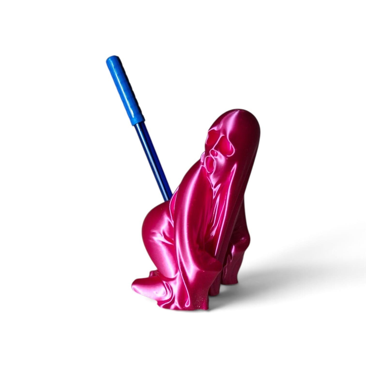 3D Pembe Hayalet eğlenceli, tek kalemlikli, masa dekoru 
