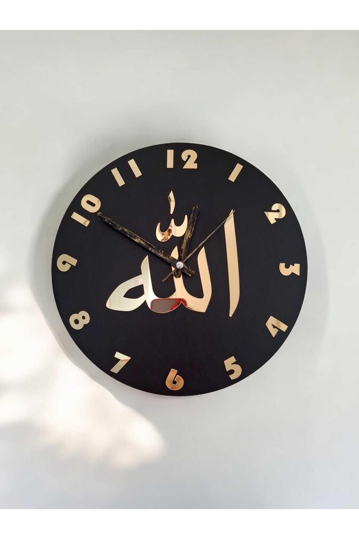 ahşap duvar saati