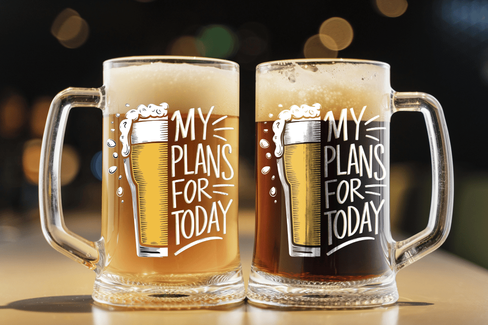 Craft My Plans For Today Bira Bardağı