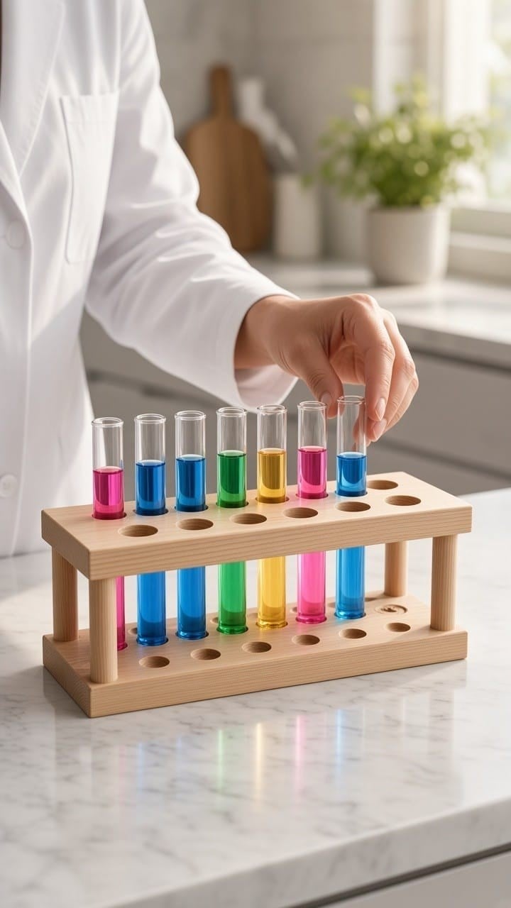 Deney Tüpü Organizer 12'li