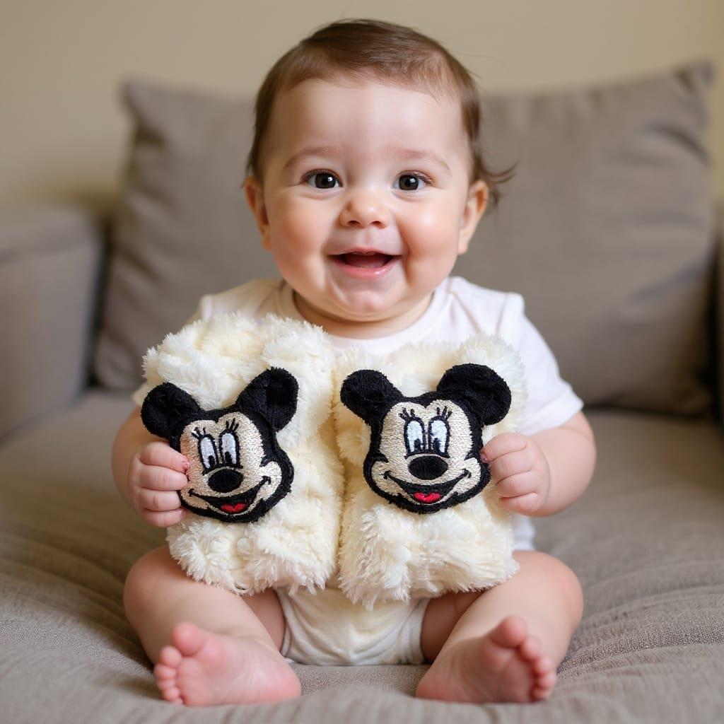 Mickey Mause Welsoft Bebek Panduf