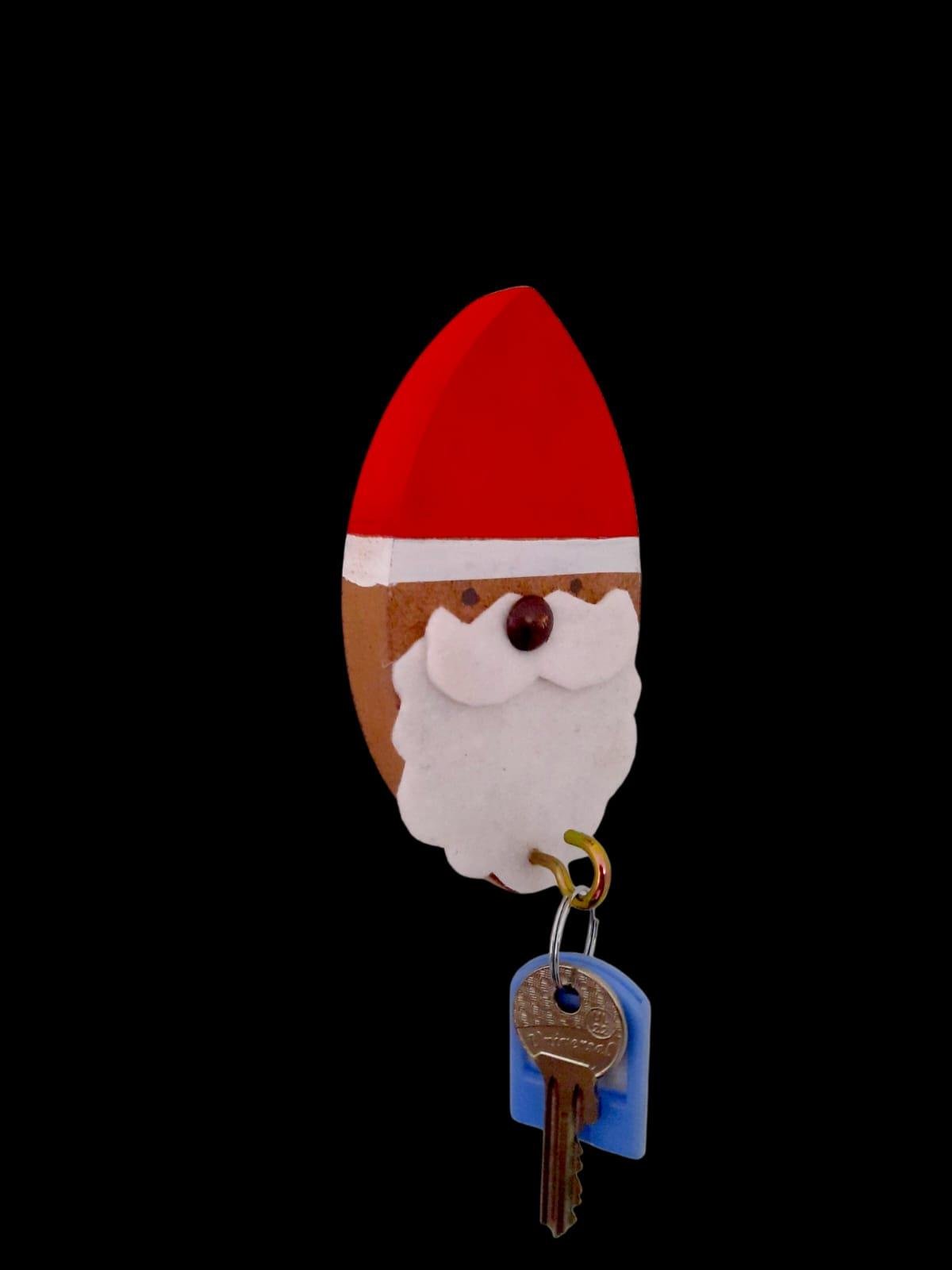 NOEL BABA AHŞAP TEKLİ ASKI
