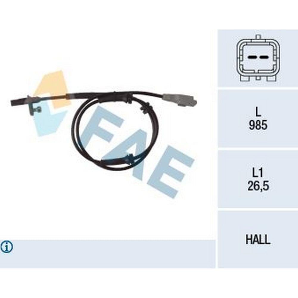 ABS KABLOSU SENSORU ARKA BERLINGO 08> C4 PICASSO 07> 13 5008 09> PARTNER 08>