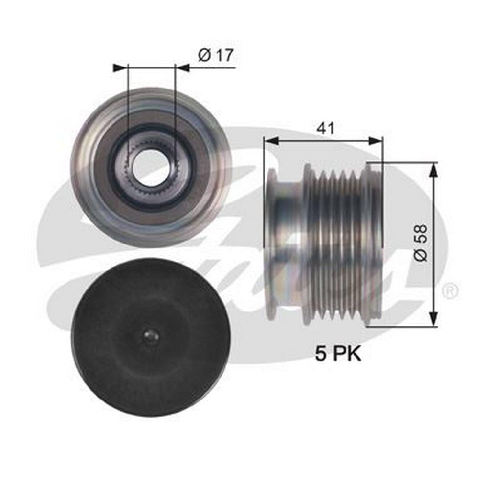 ALTERNATOR KASNAGI FORD MONDEO IV 07 15 2.5 VOLVO S40 II 10 12 / S60 I 04 II 12 S80 II 06 V70 III 06