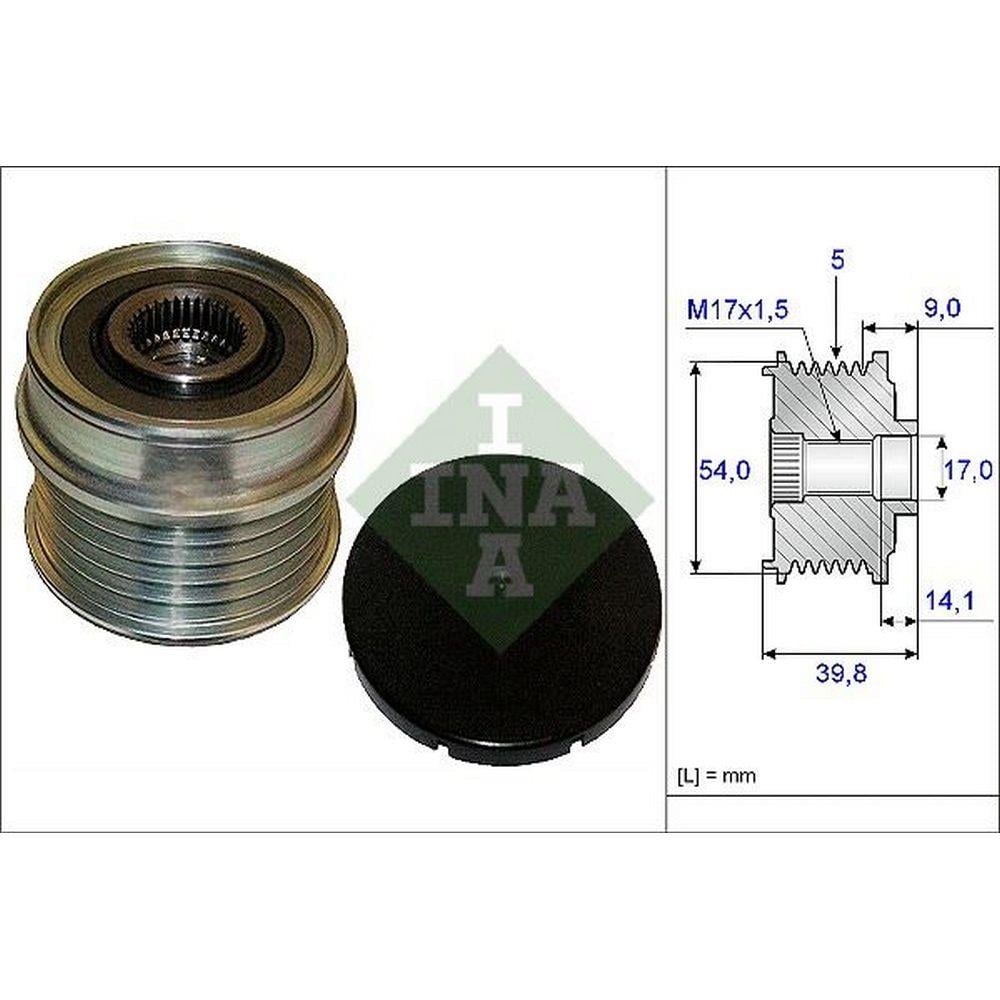 ALTERNATOR KASNAGI RULMANLI 5 KANAL DOBLO LINEA BRAVA PUNTO EVO 500C / L
