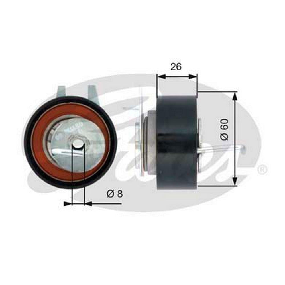ALTERNATOR V KAYIS GERGI RULMANI DISCOVERY 3 L319 04>09 DISCOVERY 4 09>18 R.R VOGUE IV L405 12> R.R