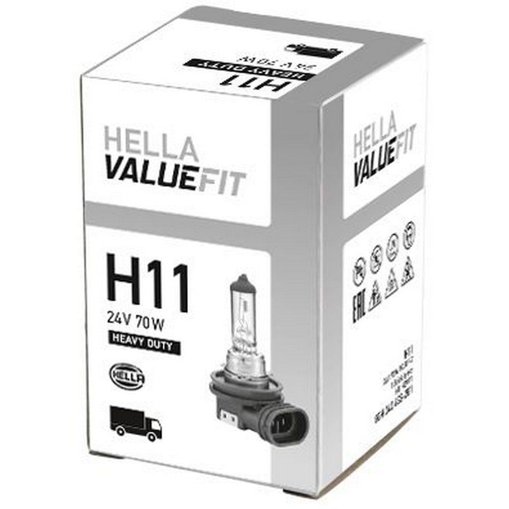 AMPUL SIS FARI H11 -HALOJEN  24V  70W  PGJ19-2  DAF MERCEDES-BENZ RENAULT TRUCKS VOLVO