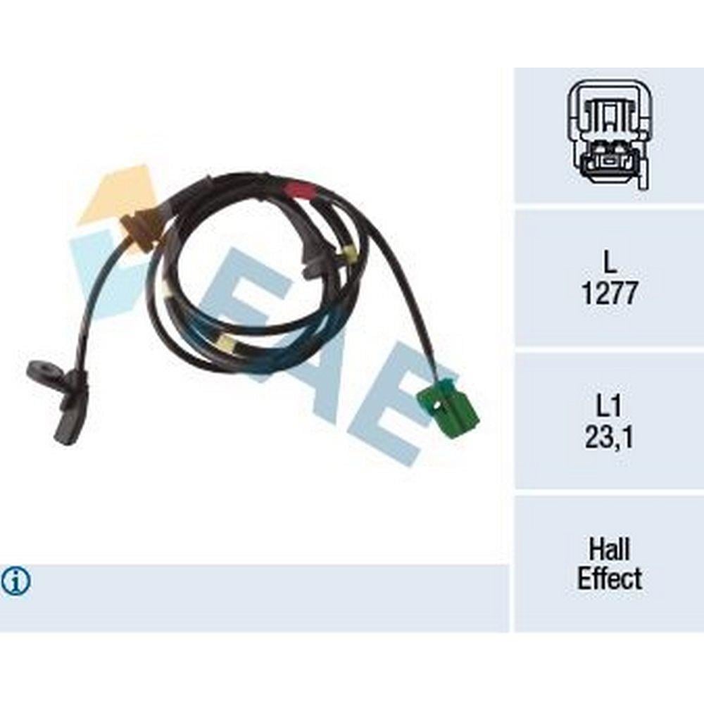 ARKA ABS SENSORU VOLVO S80 I (184)  99>06